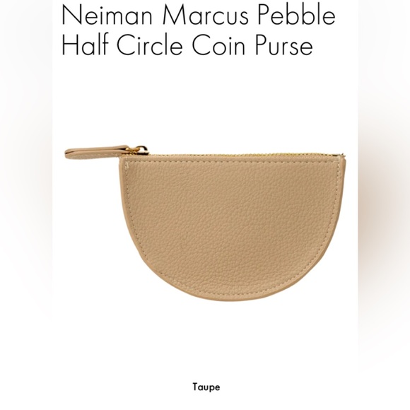 Neiman Marcus Taupe Coin Purse! - Picture 7 of 9